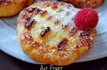 Air Fryer Creamy Cheesecakes