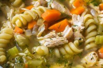 Flu Fighter” Chicken Noodle Soup