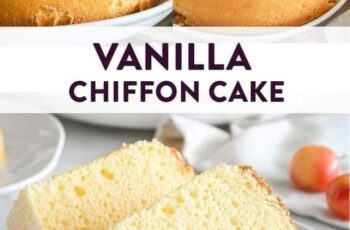 VANILLA CHIFFON CAKE