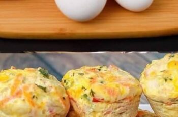 Vegetable Omelet Muffins for Kids Recipe