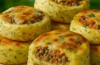 Stuffed Mashed Potato Nests Recipe
