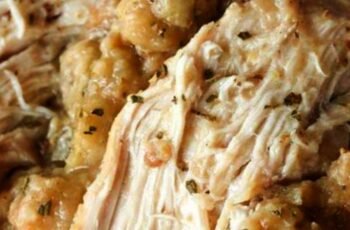 Crockpot Chicken and Stuffing