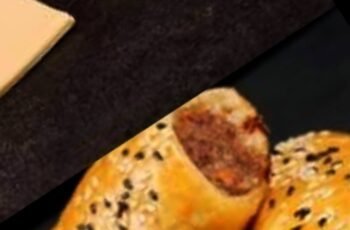 Sausage Skewers Wrapped in Puff Pastry