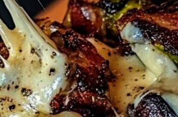 Honey-Glazed Roasted Brussels Sprouts with Bacon
