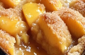Best Peach Dump Cake – simple, sweet, and absolutely delicious!