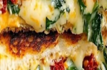 Mediterranean Grilled Cheese Sandwich
