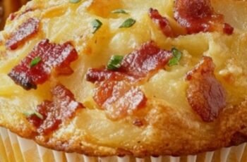 Cheesy Bacon Potato Muffins