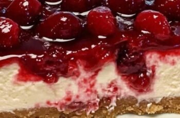 No-bake cherry cheesecake