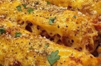 Crispy Cheesy Breadsticks with a Savory Twist