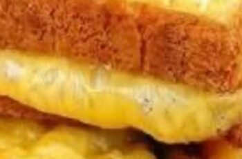 THE BEST AIR FRYER GRILLED CHEESE SANDWICH