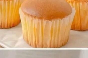 Fluffy Japanese Cotton Cheesecake Cupcakes
