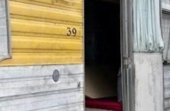 Good People Gave a Homeless Woman an Old Trailer: The Woma
