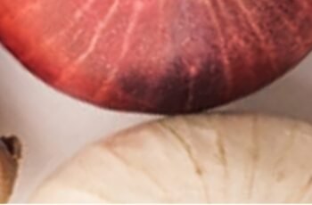 Get a large onion, garlic and ginger