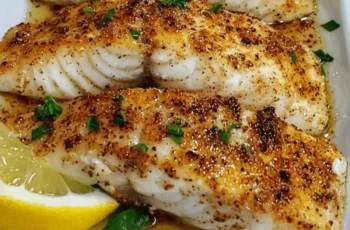 Zesty Lemon Butter Fish Fillet