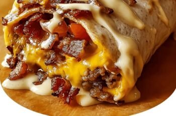 Loaded Bacon Cheeseburger Burrito Loaded Bacon Cheeseburger Burrito