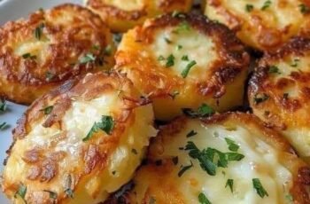 Rondelles de pommes de terre au four au fromage
