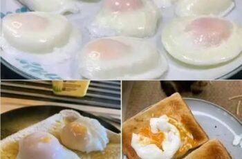 Air Fryer Poached Egg on Toast