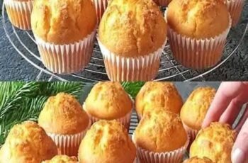 Fluffy Japanese Cotton Cheesecake Cupcakes