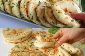 These are awesome, fantastic garlic flatbreads in 10 minutes