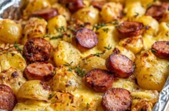 Smoked Sausage and Potato Bake