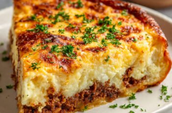 Mashed Potato and Meatloaf Pie
