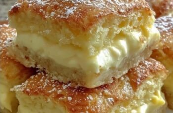 Vanilla Custard Cream Squares – A Timeless Dessert Delight