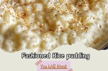 AMAZING OLD FASHIONED RICE PUDDING