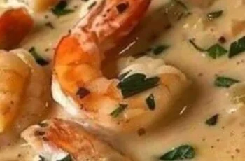 Air Fryer Best Recipe for Tasty Seafood Soup with Crab and Shrimp