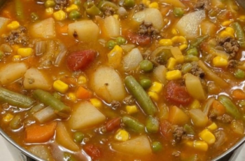 Hearty Beef and Vegetable Soup