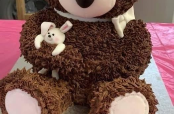 Teddy Bear Birthday Cake Recipe