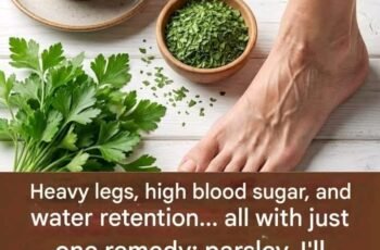Parsley: the simple remedy our grandmothers used for heavy legs and water retention