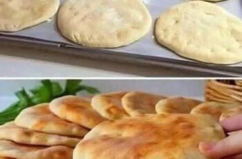 Soft Homemade Skillet Flatbread Pita Style