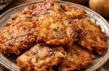 Amish Onion Patties: The Crispy Depression-Era Recipe Grandma Made When Meat Was Too Expensive