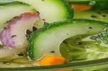 Fresh Pickled Cucumber Salad
