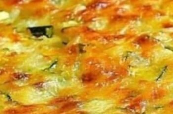 Zucchini Garlic Parmesan Bake