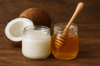 Coconut Oil and Honey Mask (Skin or Hair)