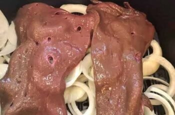 Air Fryer Beef Liver and Onions