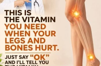 The Vitamin Your Body May Lack When Your Legs and Bones Hurt