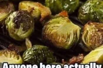 Honey Garlic Roasted Brussels Sprouts