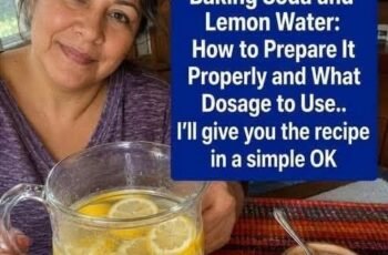 Baking Soda and Lemon Water Recipe