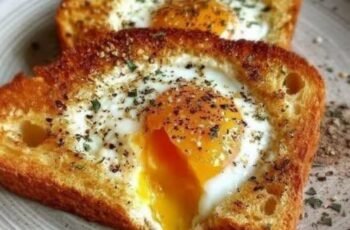 Air Fryer Egg Toast