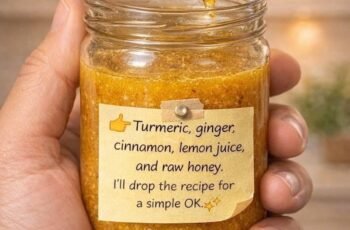 Lemon, Honey, Garlic, Onion & Grated Ginger Wellness Tonic