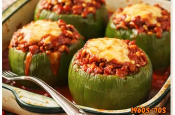 Old-School Stuffed Bell Peppers Recipe | Classic 1960s Sunday Supper